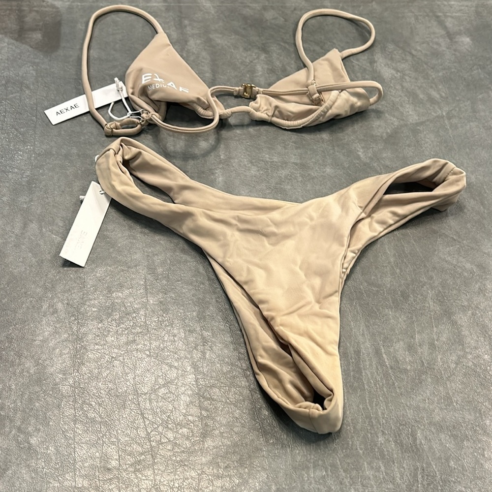Aexae Taupe Bikini - Picture 3 of 4